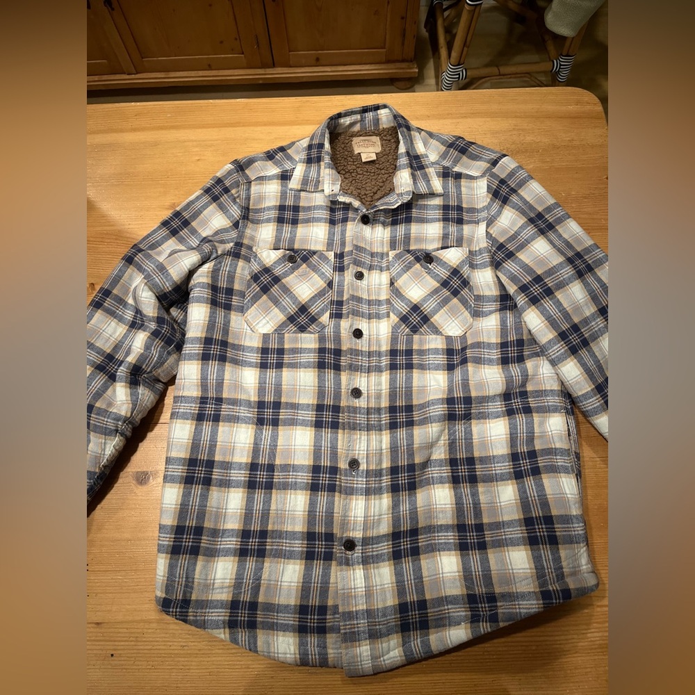 Flannel Jacket with Furry inside